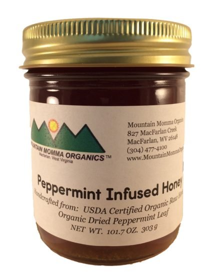 Peppermint Infused Honey