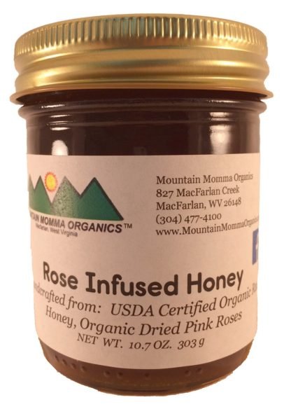 Rose Infused Honey