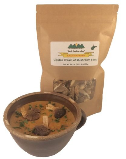 Golden Cream of Mushroom Soup