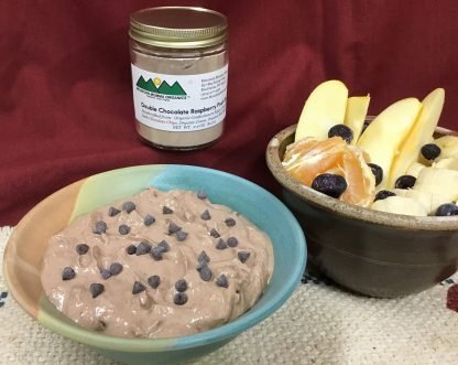 Double Chocolate Raspberry Fruit Dip