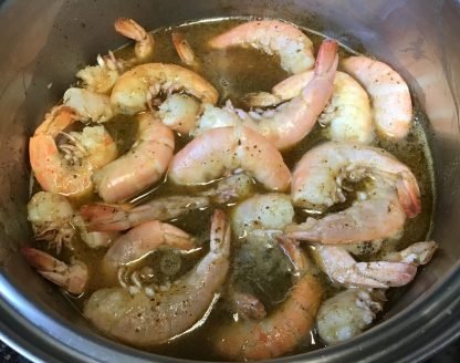 Shrimp in Bay Dream Cooking